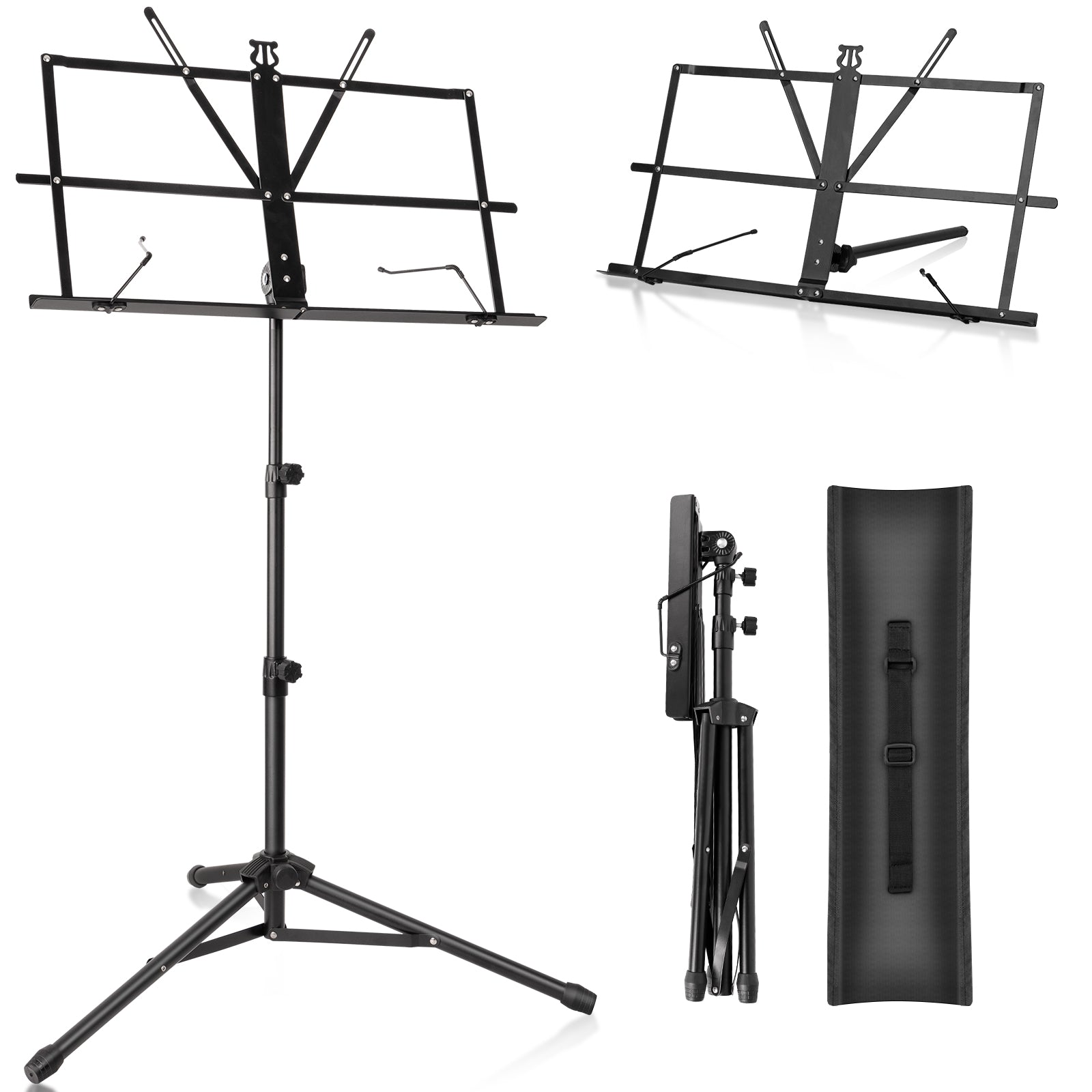 New Bee MS21 Folding Music Sheet Tripod Stand