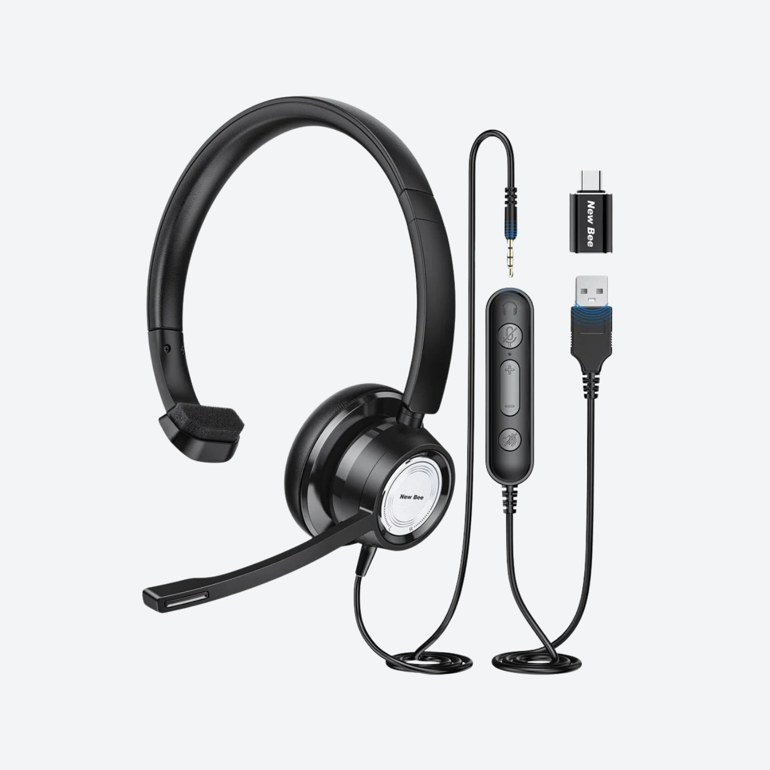 New Bee H365 USB Headset