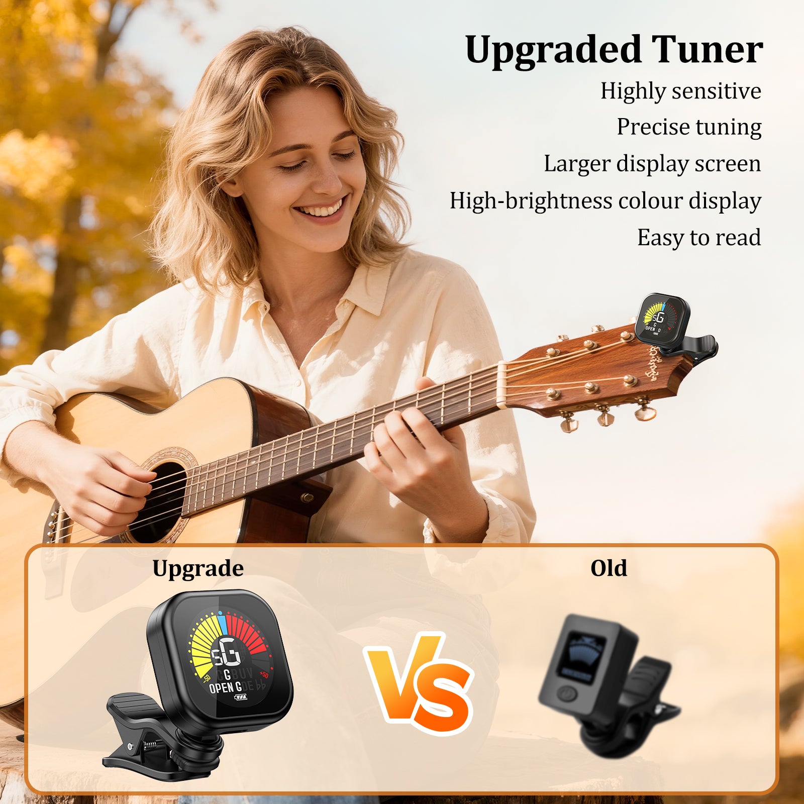 New Bee Guitar Tuner Clip GT30