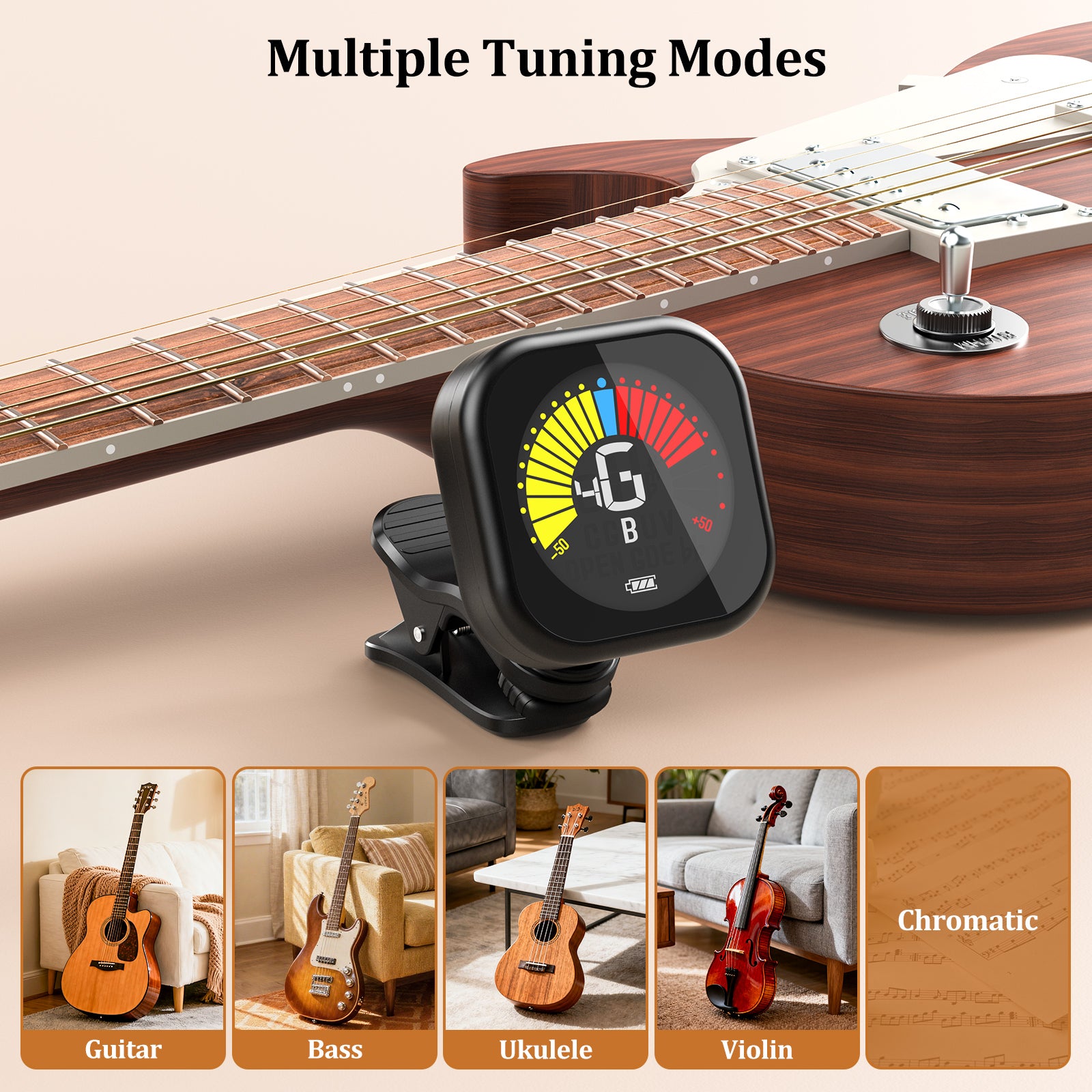 New Bee Guitar Tuner Clip GT30