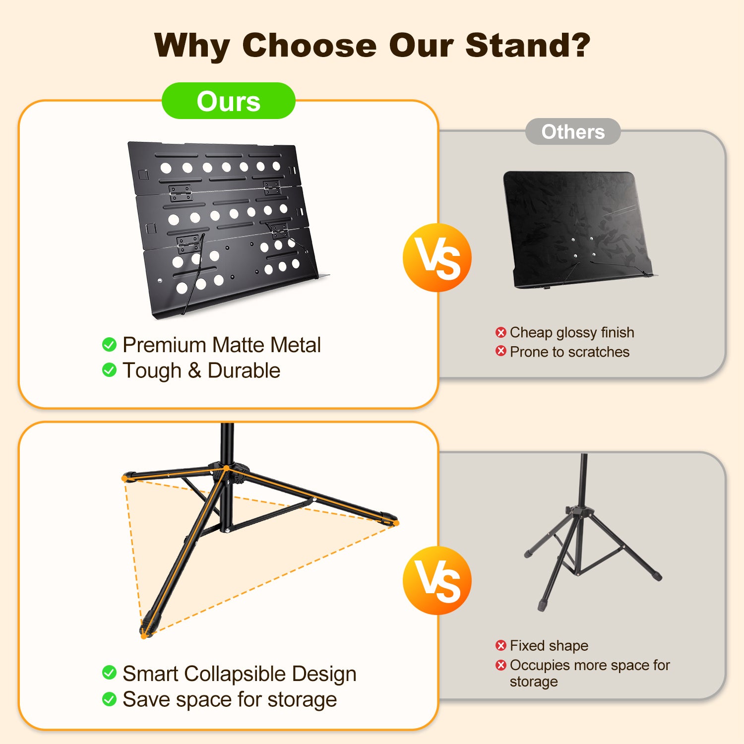 New Bee Music Stand GH03