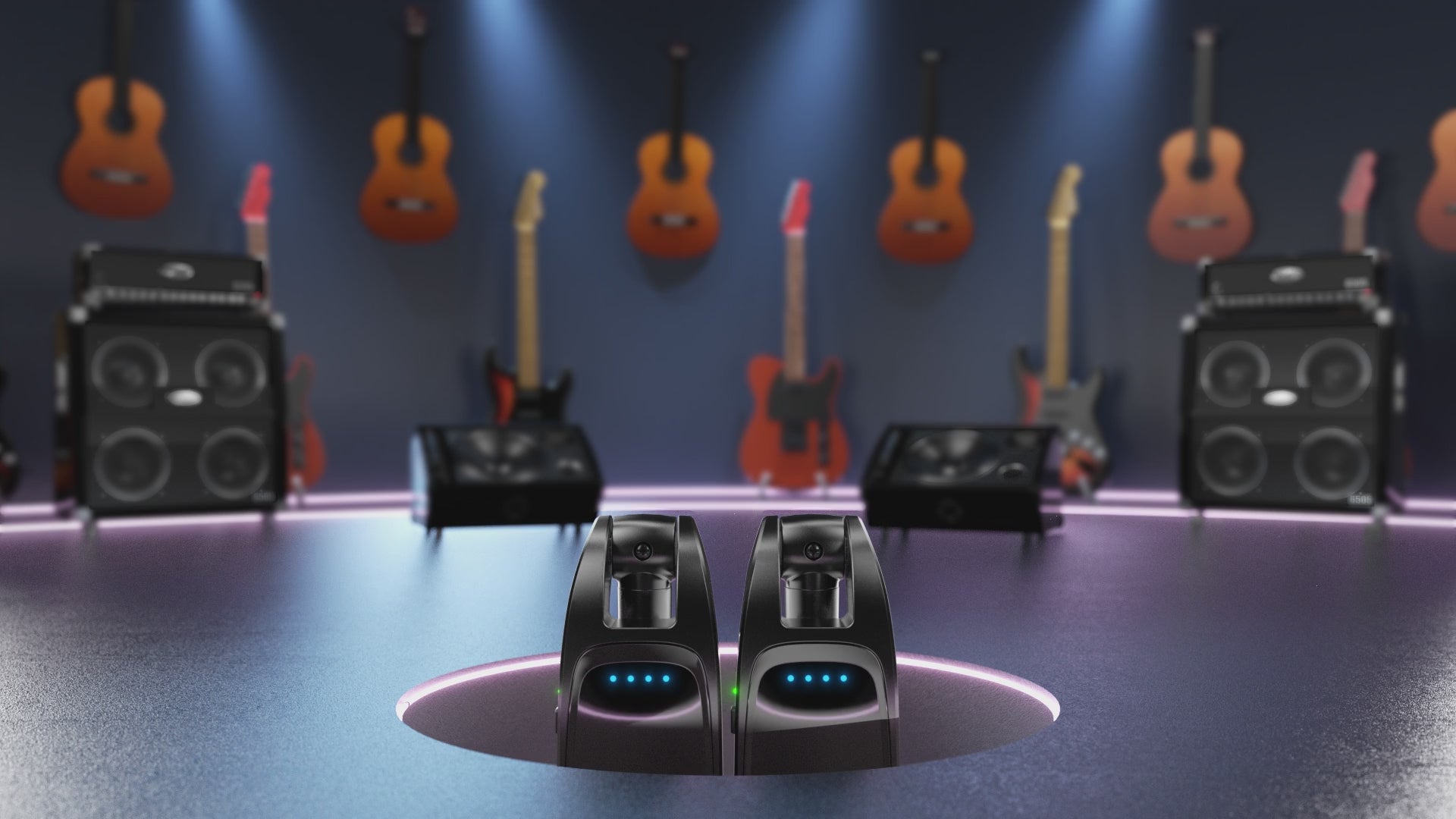 New Bee Wireless Guitar System WJ21