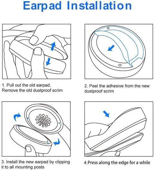 Beats Solo Replacement Ear Pads New Bee Replacement Ear Cushions Memory Foam for Beats Solo
