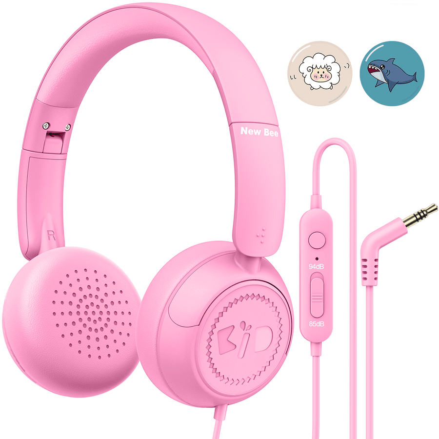 KH-18 Kid Safe Headphones - New Bee