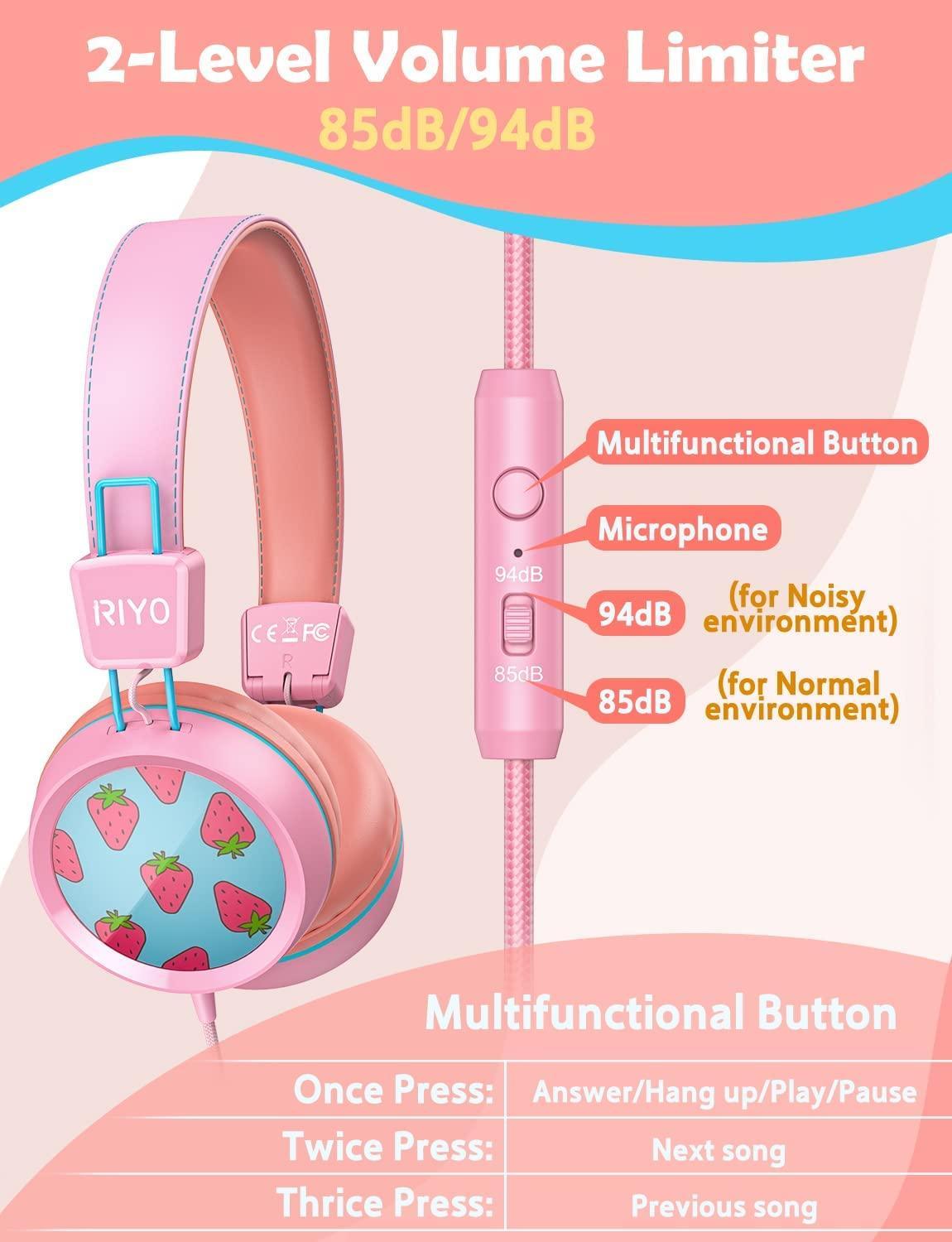 KH-20 Kids Headphones - New Bee