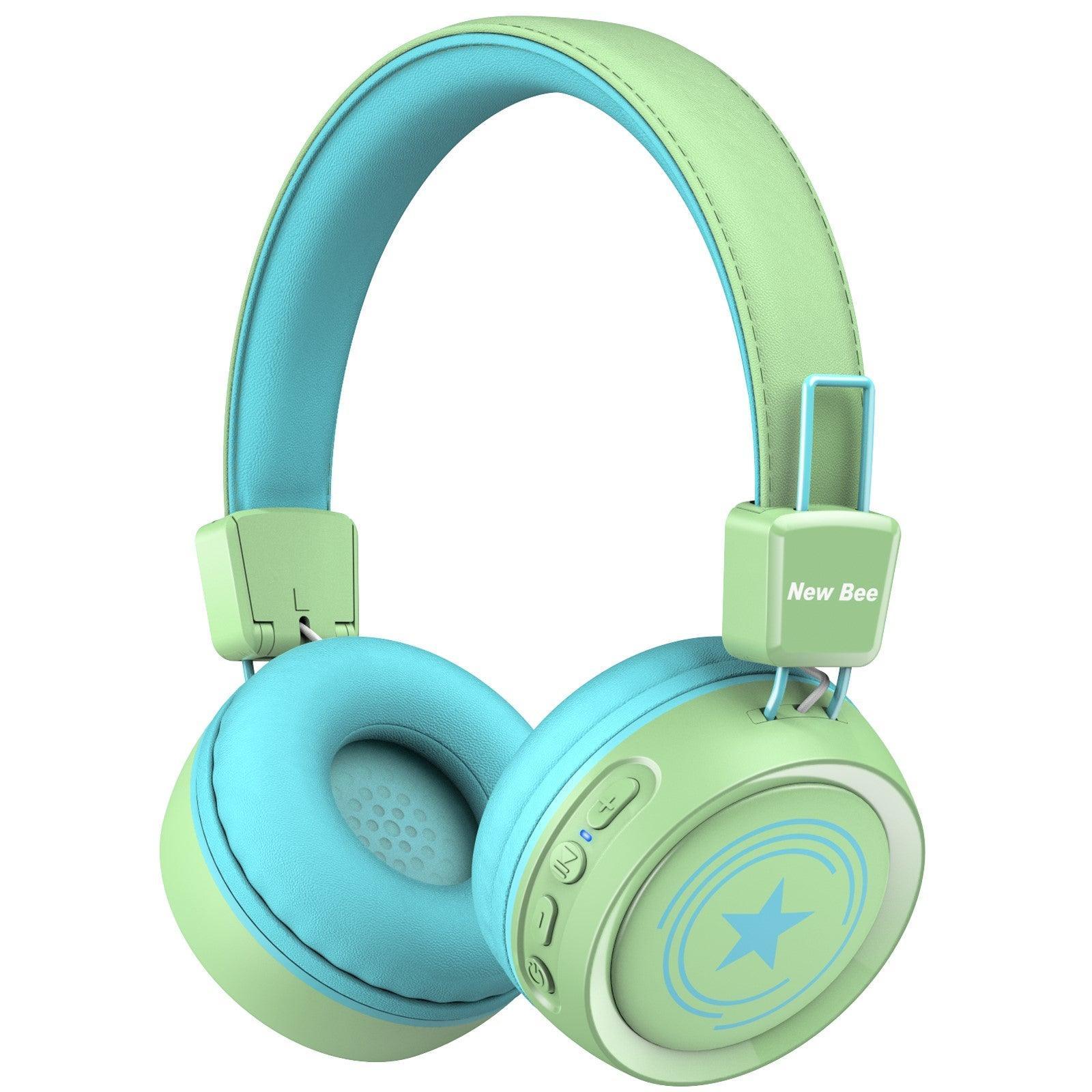 Kids Bluetooth Headphone Green