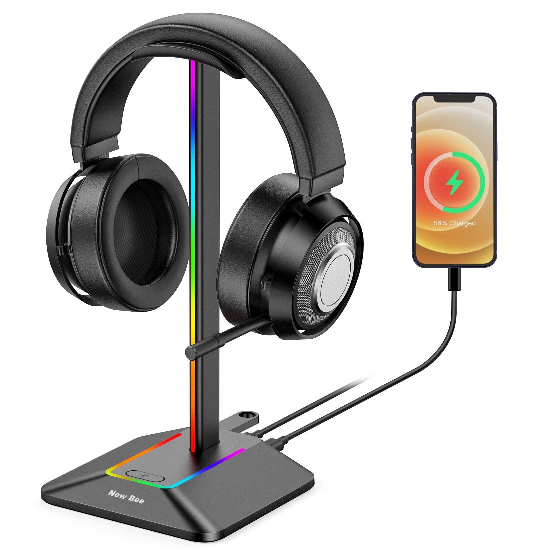 RGB Headphone Stand Z8 - New Bee